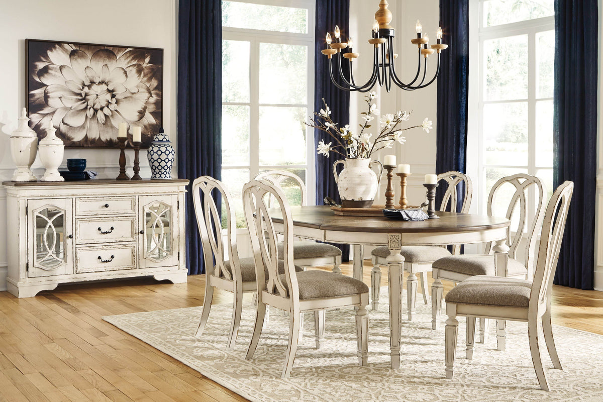 Realyn - Oval Dining Table Set - Forward Furniture