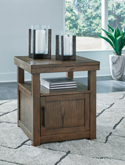 Boardernest - Brown - Rectangular End Table - Forward Furniture