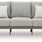 Hillside Barn - Gray / Brown - Sofa With Cushion