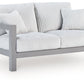 Hurley Park - Gray - Loveseat With Cushion