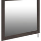 Shaehartin - Bedroom Mirror - Dark Brown