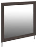 Shaehartin - Bedroom Mirror - Dark Brown
