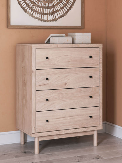 Arloster - Tan - Four Drawer Chest - Forward Furniture