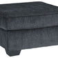 Altari - Oversized Accent Ottoman - Slate