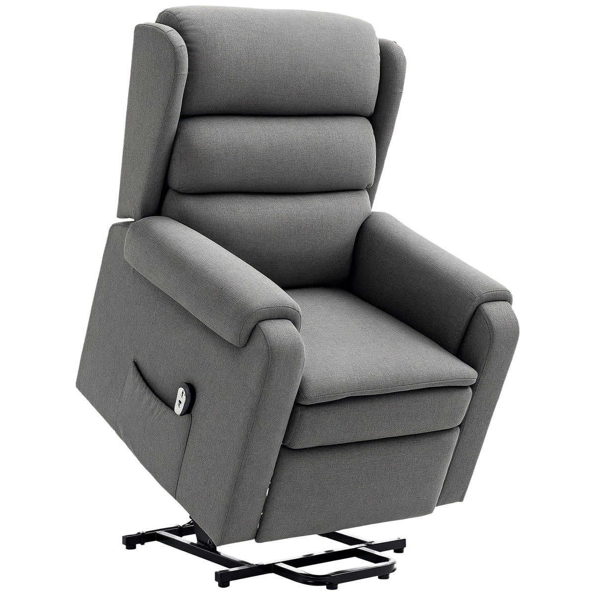 Power Lift Recliner Chair with Remote - Grey