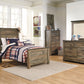 Trinell - Panel Bed
