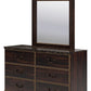 Glosmount - Two-tone - Dresser And Mirror