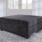 Lavernett - Charcoal - Oversized Accent Ottoman