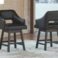 Tallenger - Upholstered Swivel Barstool (Set of 2)