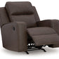 Lavenhorne - Granite - Rocker Recliner - Faux Leather