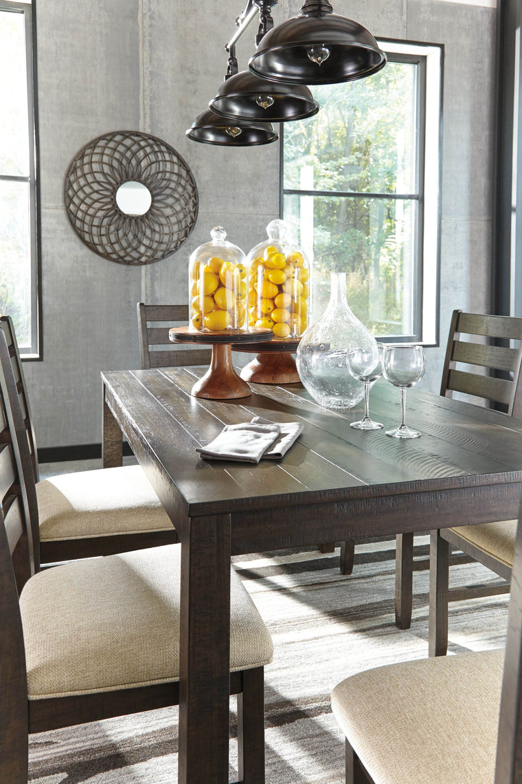 Rokane - Brown - Dining Room Table Set (Set of 7) - Forward Furniture