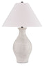Ashbend - Ceramic Table Lamp - Antique White