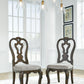 Maylee - Dark Brown - Dining Upholstered Side Chair (Set of 2)