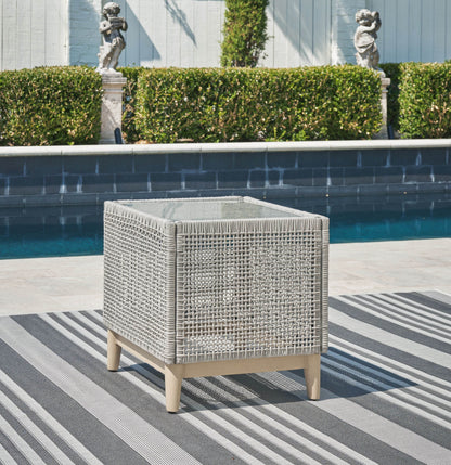 Seton Creek - Gray - Square End Table - Forward Furniture