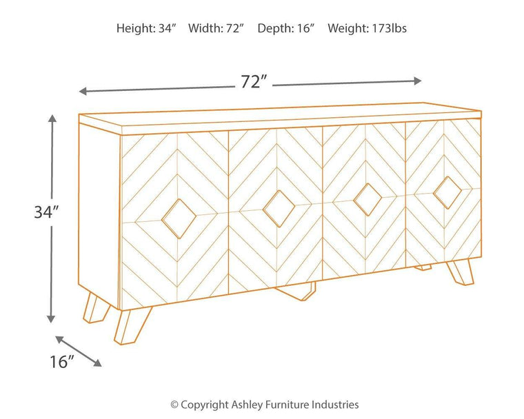 Robin Ridge - Brown / Beige - Accent Cabinet - Forward Furniture