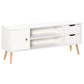 TV Stand for TVs up to 50" with Drawers - White