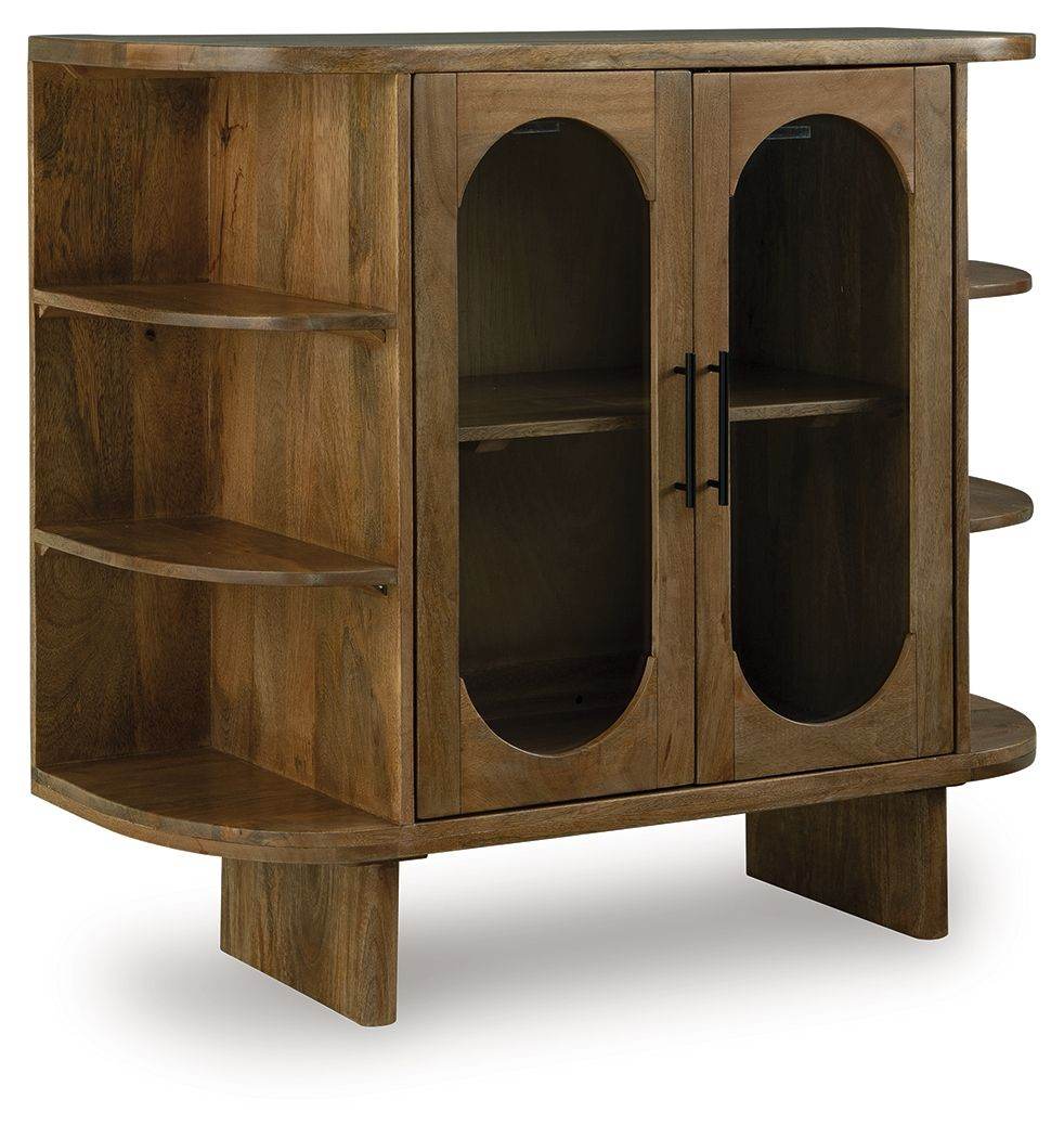Niall - Light Brown - Accent Cabinet - Forward Furniture