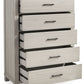 Darborn - Gray / Brown - Five Drawer Chest