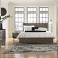 Arkenton - 5 Pc. - Dresser, Mirror, King Panel Bed - Grayish Brown