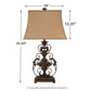 Sallee - Gold Finish - Poly Table Lamp