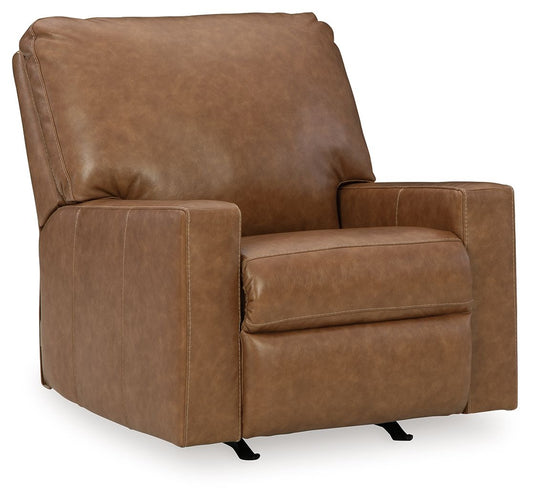 Bolsena - Caramel - Rocker Recliner - Leather Match