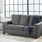 Rannis - Pewter - Full Sofa Sleeper - Fabric