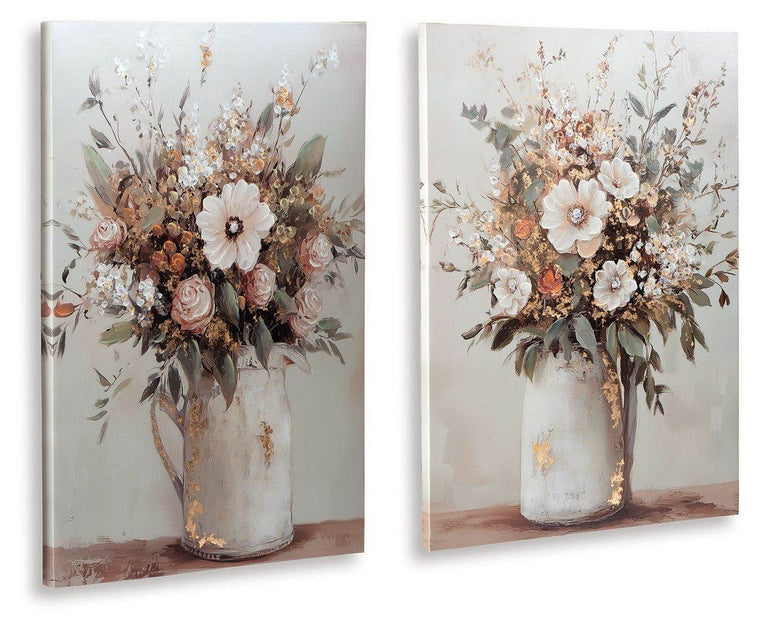 Faisaldon - Multi - Wall Art Set (Set of 2) - Forward Furniture