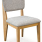 Sherbana - Light Brown - Dining Upholstered Side Chair (Set of 2)