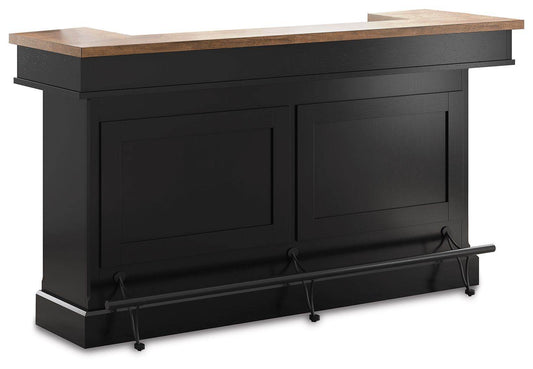 Wildenauer - Brown / Black - Bar - Forward Furniture