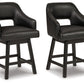 Tallenger - Upholstered Swivel Barstool (Set of 2)