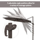 10ft Cantilever Patio Umbrella with 360° Rotation, Crank & Cross Base for Garden Deck Pool Backyard, Grey