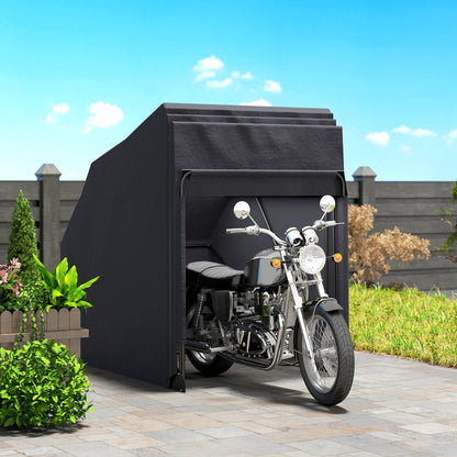 Motorcycle Shelter with Window