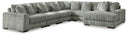 6 Pc. Right Arm Facing Corner Chaise Sectional