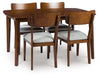 Tameride - Dining Room Table Set (Set of 5) - Brown