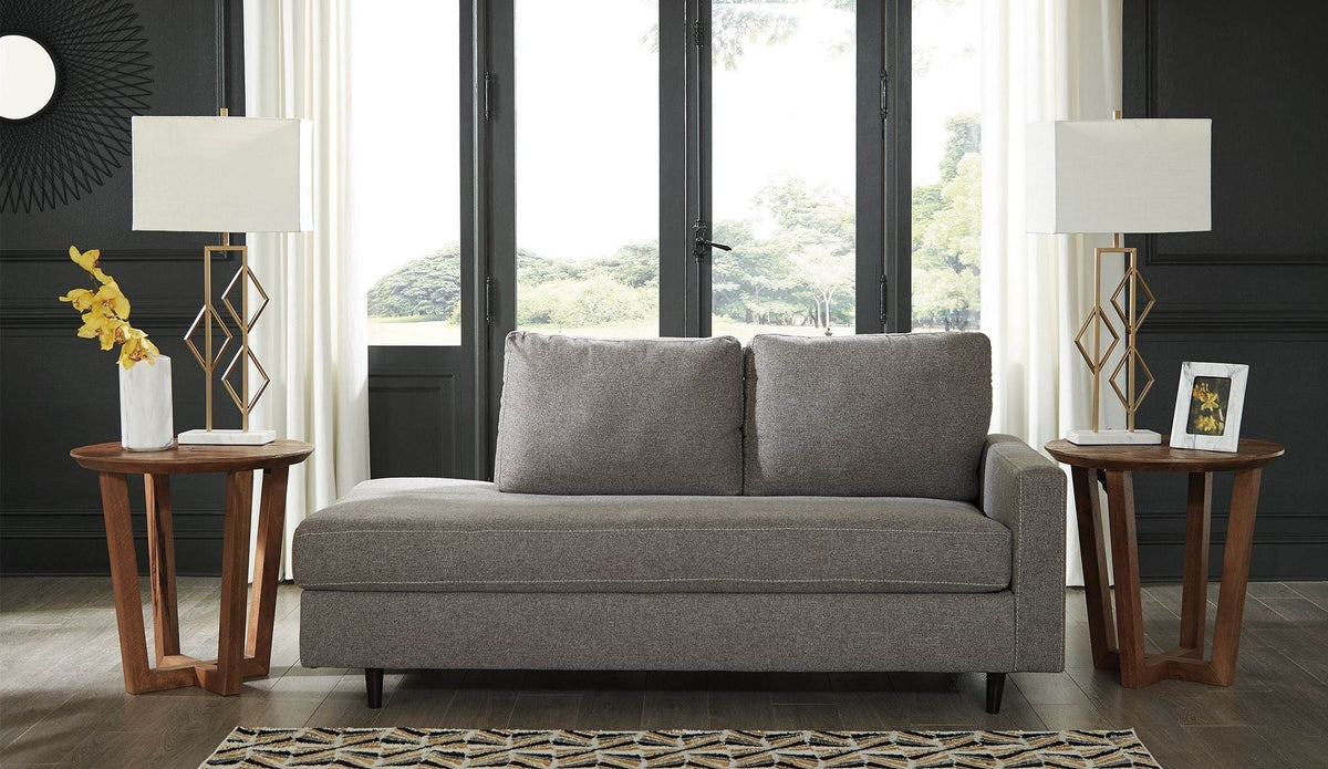 Lyman - Graphite - RAF Corner Chaise - Forward Furniture