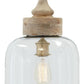 Faiz - Transparent - Glass Pendant Light