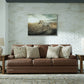 VillaCourt - Caramel - Sofa - Forward Furniture