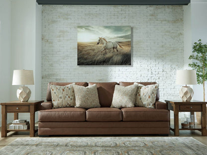 VillaCourt - Caramel - Sofa - Forward Furniture