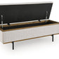 Dettaford Next-Gen Nuvella - Storage Bench - Stone