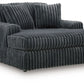 Midnight-Madness - Oversized Chaise - Gunmetal