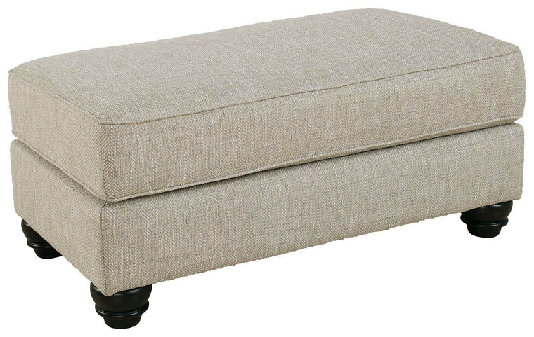 Asanti - Fog - Ottoman - Forward Furniture