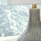 Judlen - Gray / Gold Finish - Ceramic Table Lamp - Forward Furniture