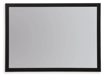 Danziar - Black - Bedroom Mirror - Forward Furniture