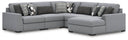 5 Pc. Right Arm Facing Corner Chaise Sectional