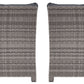 Salem - Gray - Raf / Laf Loveseat W/Cush (Set of 2)