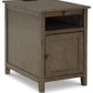 Treytown - Grayish Brown - Chair Side End Table