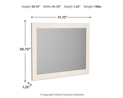 Stelsie - White - Bedroom Mirror - Forward Furniture