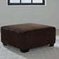Kimlee - Chocolate - Oversized Accent Ottoman - Forward Furniture