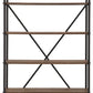 Galtbury - Brown / Black - Bookcase