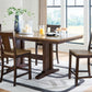 Rylandeen - Counter Height Extension Dining Table Set